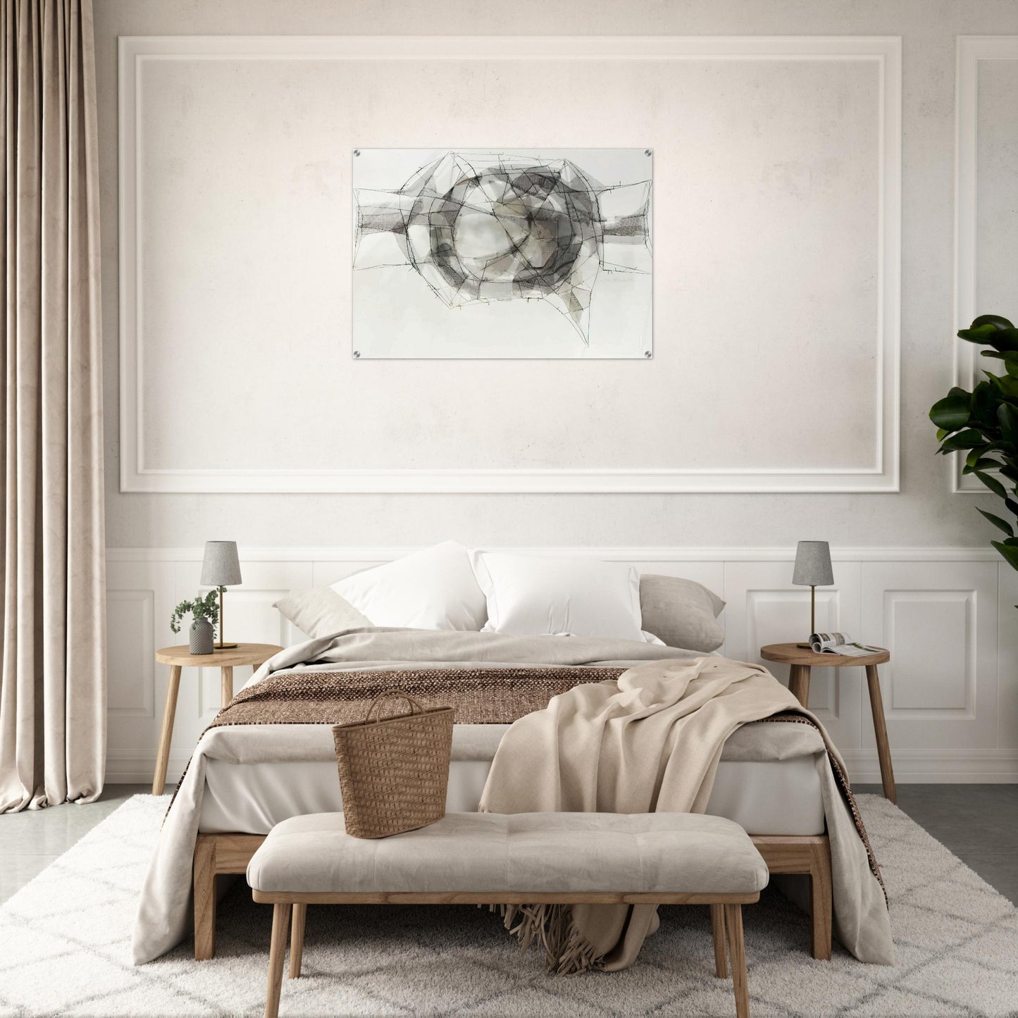 Metamorfosis - 1960 - Manuel Rivera Acrylic Print - 70x100 cm / 28x40″ inches | Manuel Rivera Wall Art | Manuel Rivera Prints