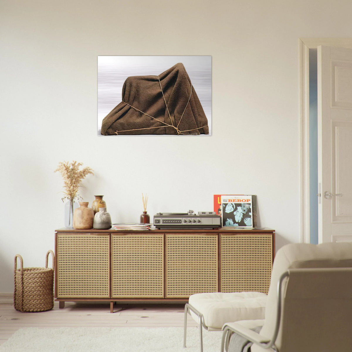 THE ENIGMA OF ISIDORE DUCASSE 1920 - Man Ray Brushed Aluminum Print - 70x100 cm / 28x40 inches | Man Ray Aluminum Print | Man Ray Prints