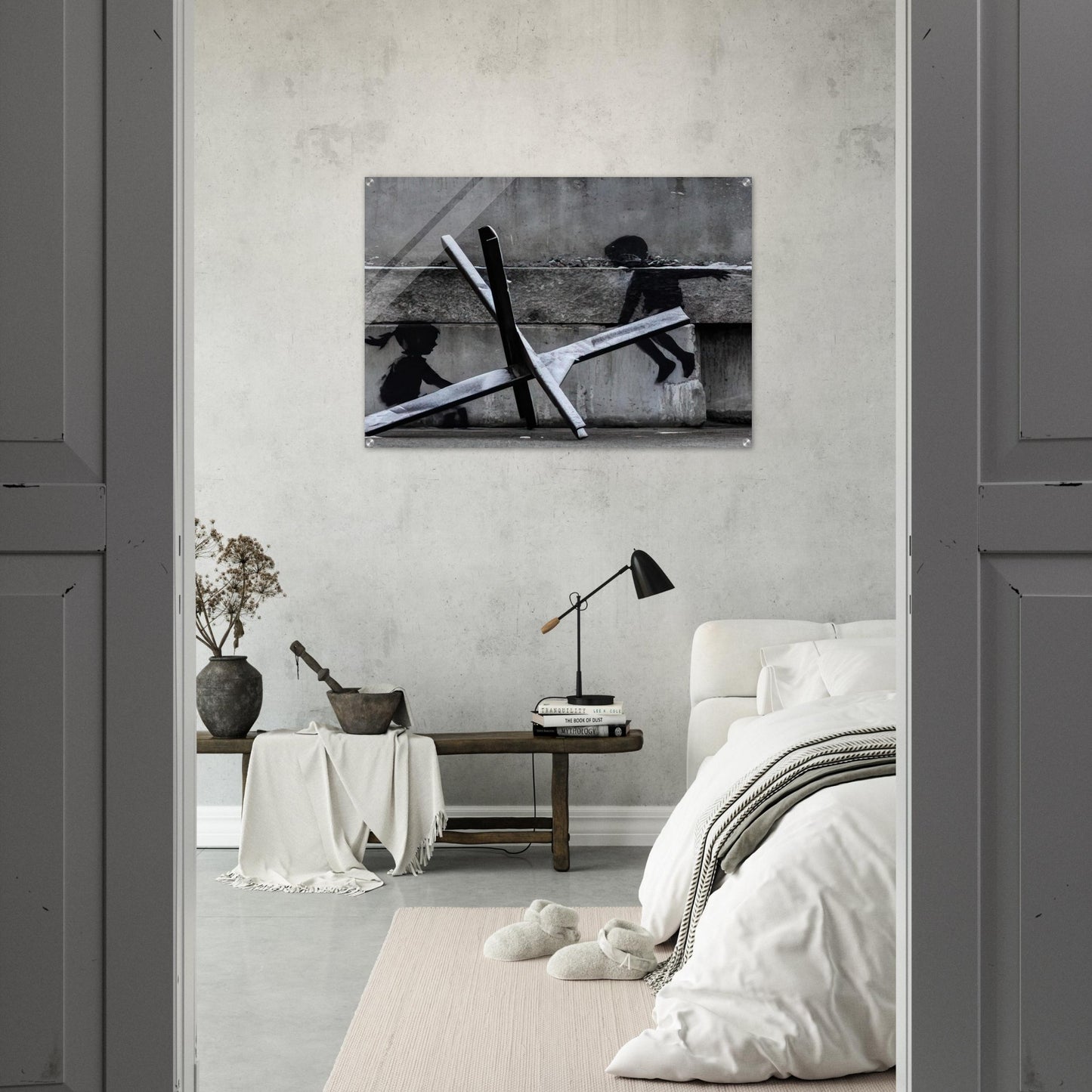 KYIV KHRESHCHYATYK 9 2022 - Banksy Acrylic Print - 70x100 cm / 28x40″ inches