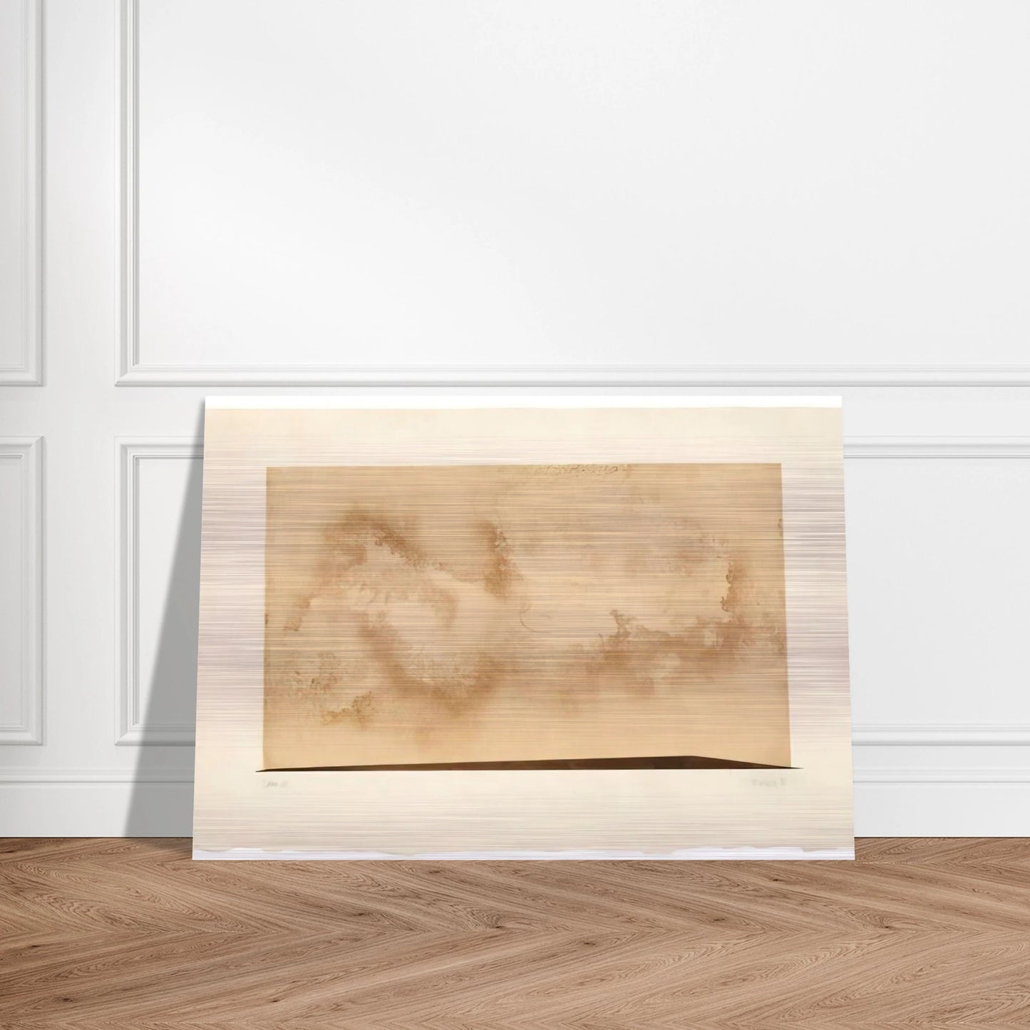 Déka 28 - 1987 - John Cage Brushed Aluminum Print - 70x100 cm / 28x40 inches | John Cage Aluminum Print | John Cage Prints