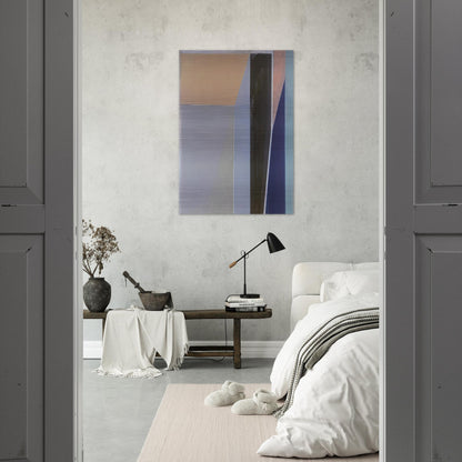 Ocean Park #28 - Richard Diebenkorn Brushed Aluminum Print - 70x100 cm / 28x40 inches | Richard Diebenkorn Aluminum Print | Richard Diebenkorn Prints
