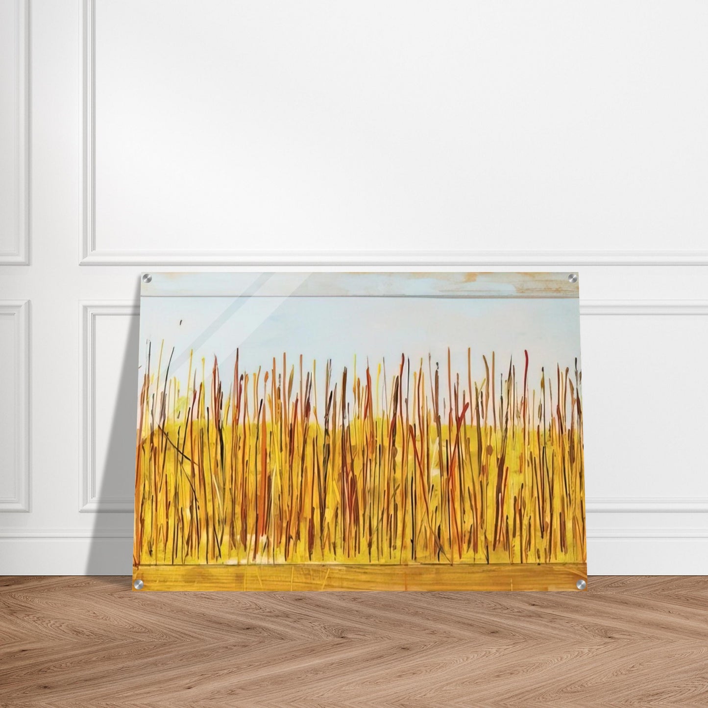 Campo di grano - 1984 - Mario Schifano Acrylic Print - 70x100 cm / 28x40″ inches