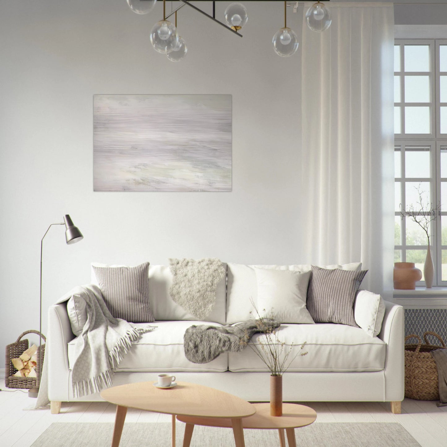 Hero and Leandro  A Painting in Four Parts  Part III - Cy Twombly Brushed Aluminum Print - 70x100 cm / 28x40 inches | Cy Twombly Aluminum Print | Cy Twombly Prints