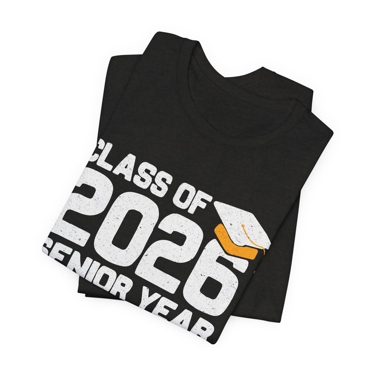 Klas van 2026 Laatstejaars T-shirt, Afstudeershirt, Unisex Afstudeergeschenk, Middelbare School Leerlingen Kleding, College Gebonden T-shirt