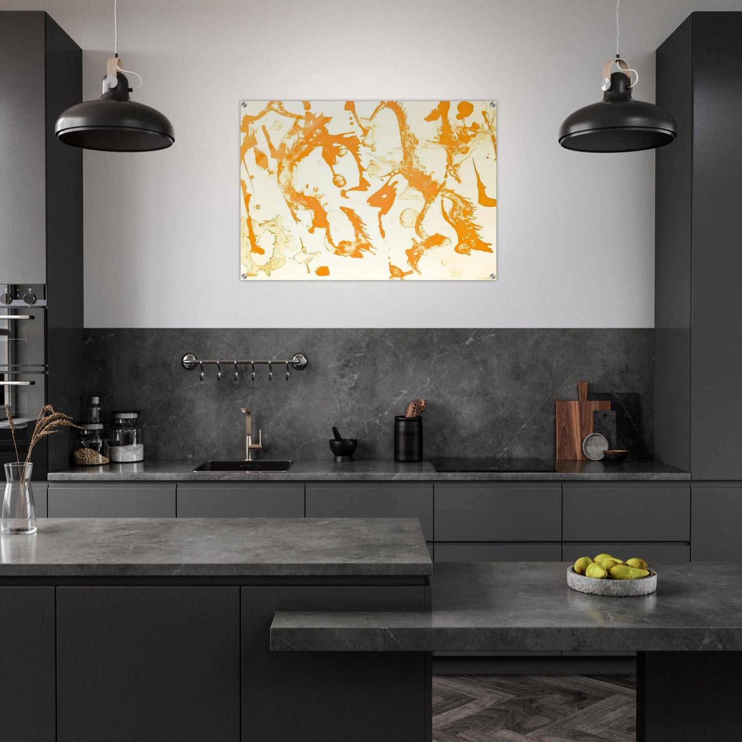 Gold Stone - Lee Krasner Acrylic Print - 70x100 cm / 28x40″ inches
