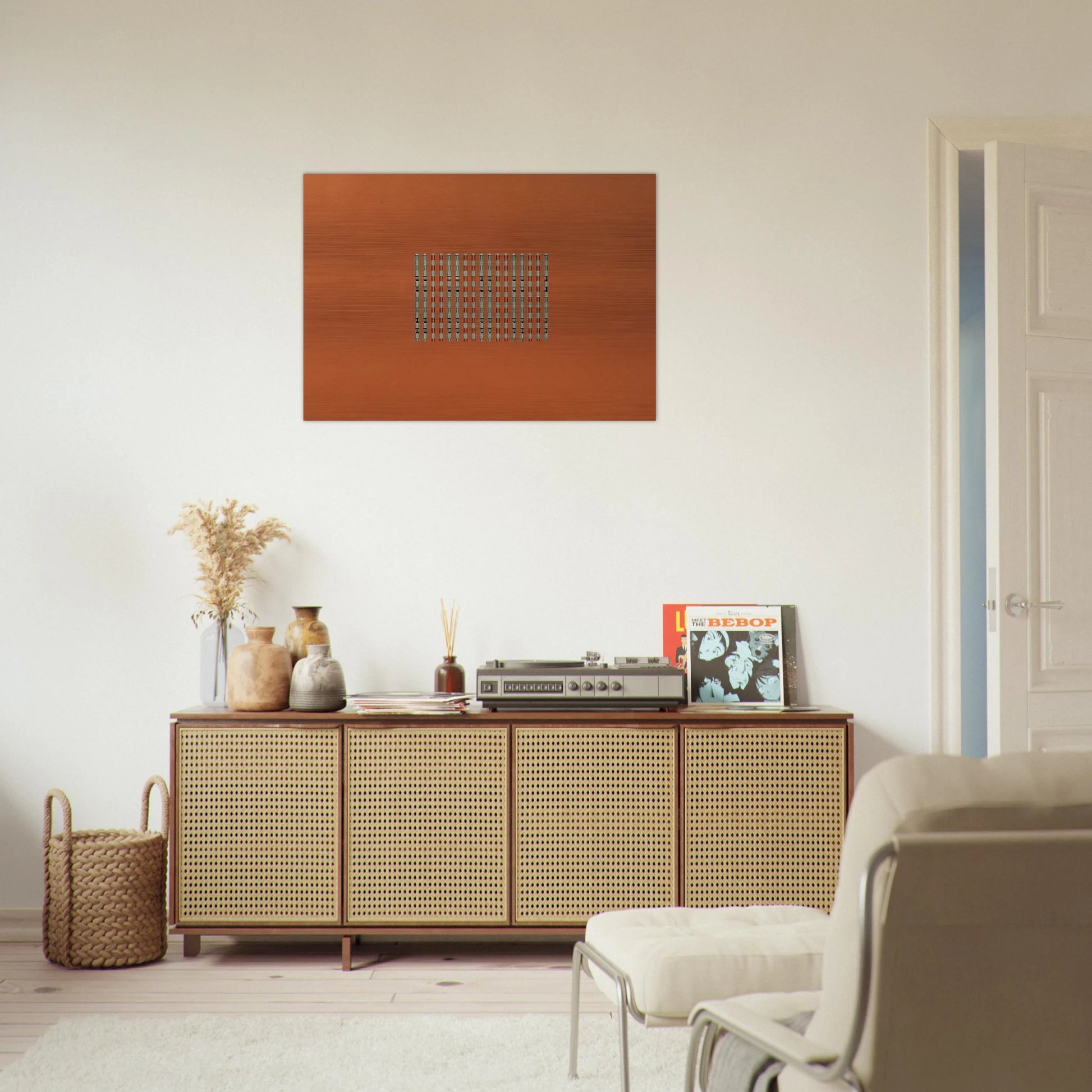 Idea - 1964 - Dieter Roth Brushed Aluminum Print - 70x100 cm / 28x40 inches | Dieter Roth Aluminum Print | Dieter Roth Prints