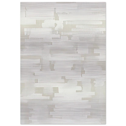 Number 107 - 1950 - Ad Reinhardt Brushed Aluminum Print - 70x100 cm / 28x40 inches | Ad Reinhardt Aluminum Print | Ad Reinhardt Prints
