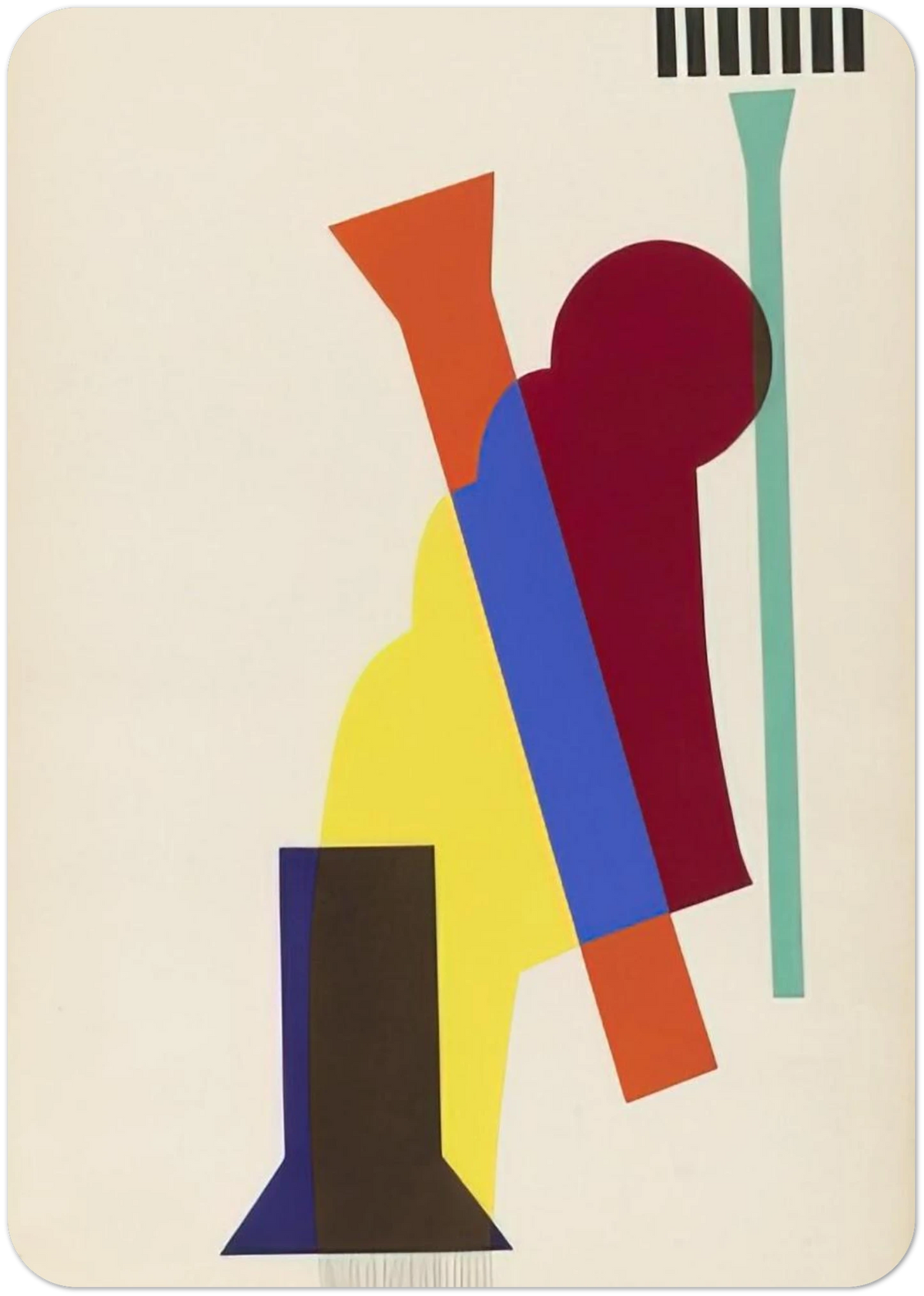 CONCRETE MIXER FROM THE PORTFOLIO REVOLVING DOORS 1926 By Man Ray Pack of 10 Post Cards | Man Ray Post Cards | A6 (10.5 x 14.8 cm) - 4.1 x 5.8 inches