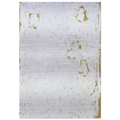 Wing - Robert Ryman Brushed Aluminum Print - 70x100 cm / 28x40 inches | Robert Ryman Aluminum Print | Robert Ryman Prints