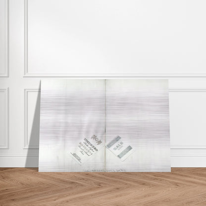 DA ALIGHIERO NATI A GUIDO BOETTI 1986 - Alighiero Boetti Brushed Aluminum Print - 70x100 cm / 28x40 inches | Alighiero Boetti Aluminum Print | Alighiero Boetti Prints