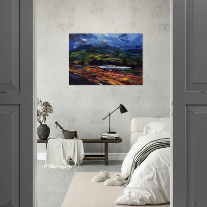 Untitled - Abstract Expressionism, Neo-Expressionism - Gebre Kristos Desta Brushed Aluminum Print - 70x100 cm / 28x40 inches | Gebre Kristos Desta Aluminum Print | Gebre Kristos Desta Prints