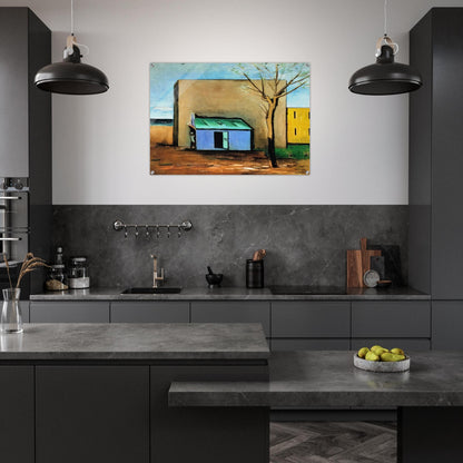 IL BERSAGLIO 1928 - Carlo Carra Acrylic Print - 70x100 cm / 28x40″ inches | Carlo Carra Wall Art | Carlo Carra Prints