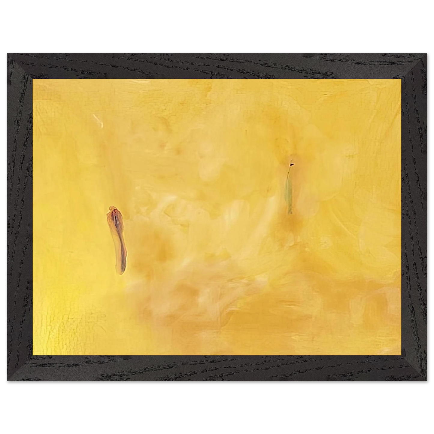 Helen Frankenthaler - Earliness - 1975 Wall art - 40x50 cm / 16x20 inches - Premium Wooden Framed Poster With Fine Art Paper-canvas - Black frame