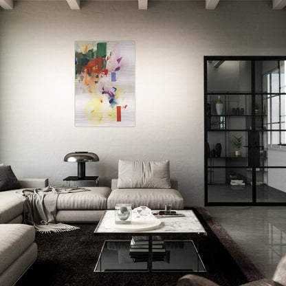 The Castle - Hans Hofmann Brushed Aluminum Print - 70x100 cm / 28x40 inches | Hans Hofmann Aluminum Print | Hans Hofmann Prints