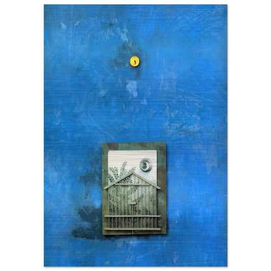 Sanctuary - Max Ernst Brushed Aluminum Print - 70x100 cm / 28x40 inches | Max Ernst Aluminum Print | Max Ernst Prints
