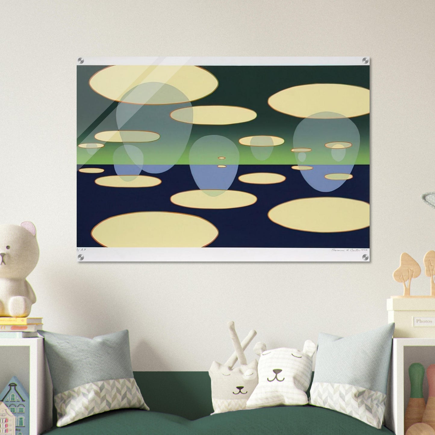 Eschantos 31 - 1978 - Clarence Holbrook Carter Acrylic Print - 70x100 cm / 28x40″ inches