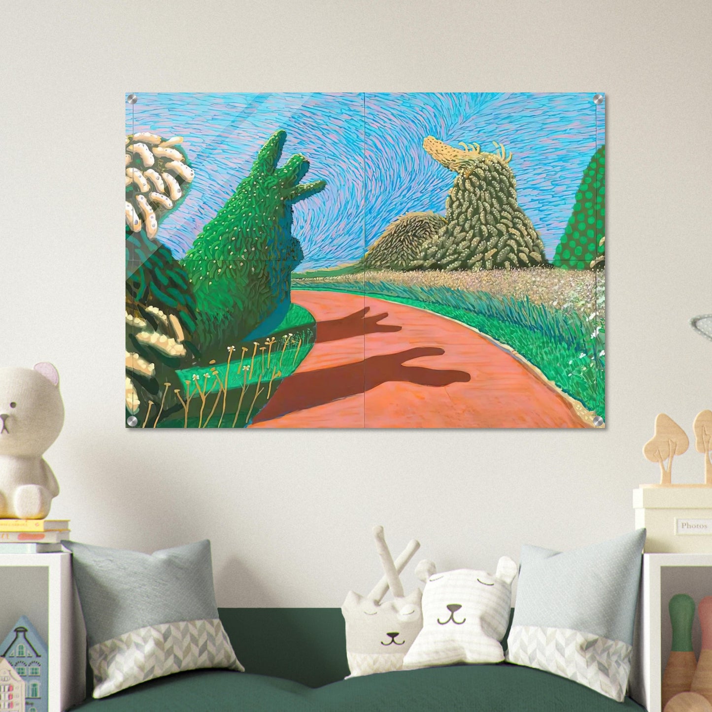 David Hockney - David Hockney Acrylic Print - 70x100 cm / 28x40″ inches | David Hockney Art | Artwork by David Hockney