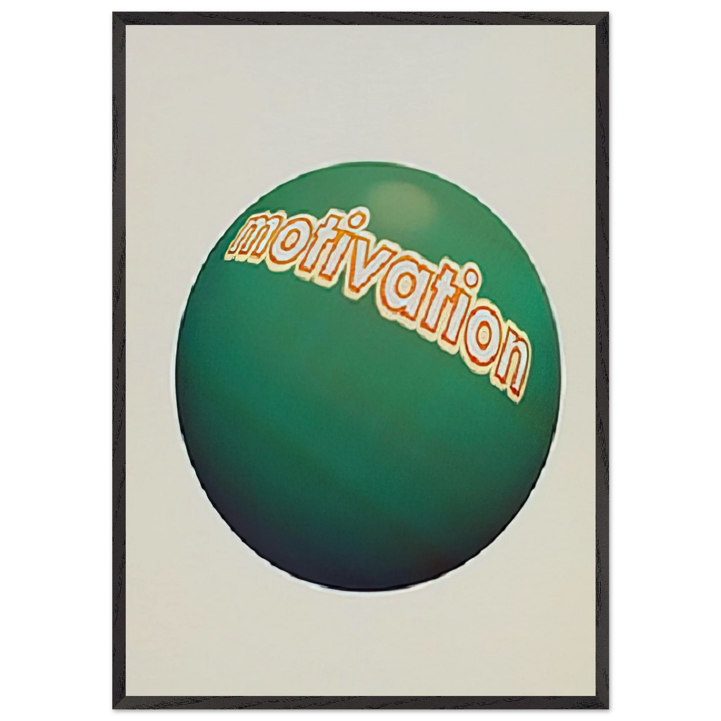 Untitled - 1998 N1 - Michel Majerus 70x100 cm / 28x40 inches Framed Art Print – Black Wooden Frame