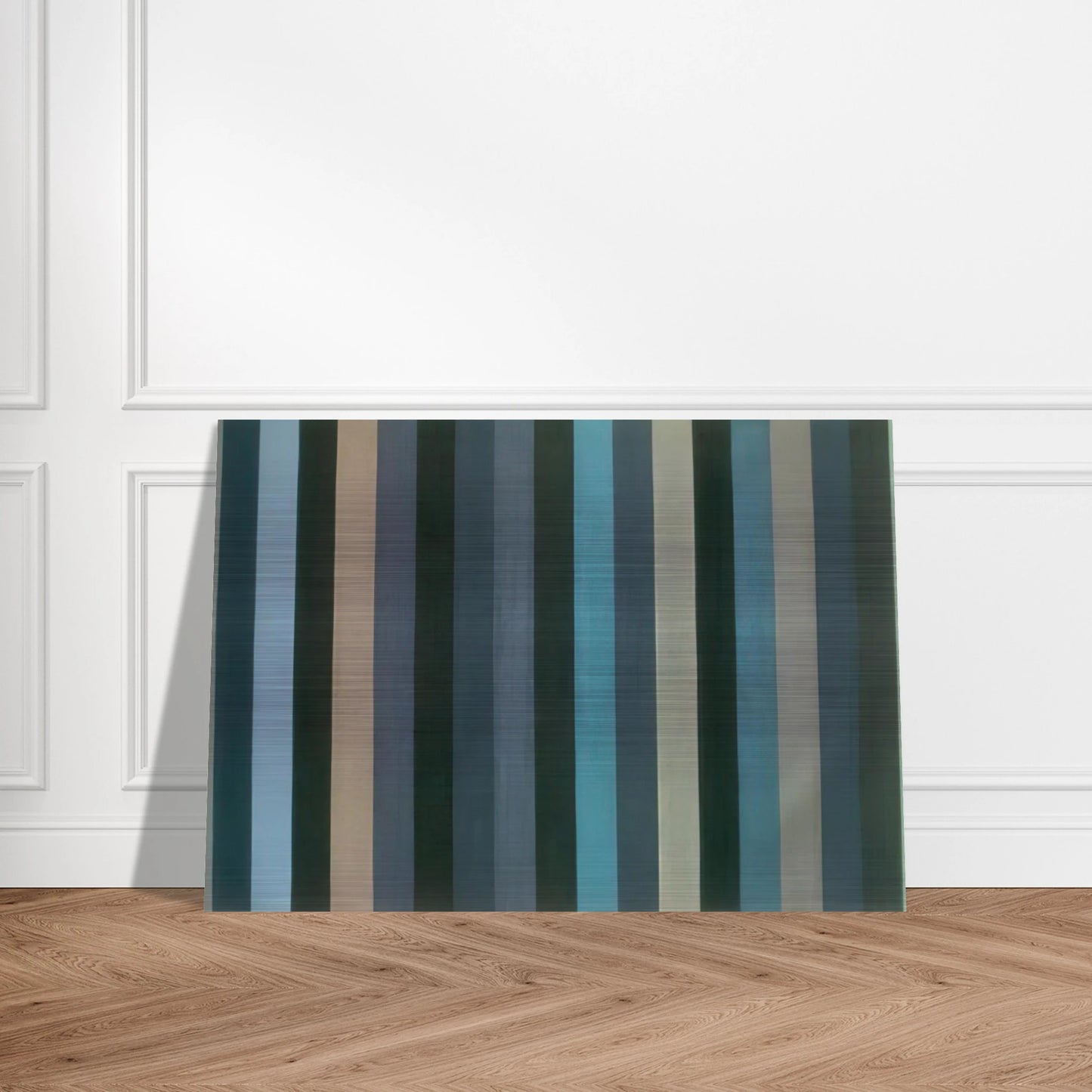 Moroccan Midnight - 1984 - Gene Davis Brushed Aluminum Print - 70x100 cm / 28x40 inches | Gene Davis Aluminum Print | Gene Davis Prints