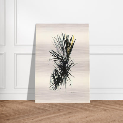 Untitled L 12 - 1957 - Hans Hartung Brushed Aluminum Print - 70x100 cm / 28x40 inches | Hans Hartung Aluminum Print | Hans Hartung Prints