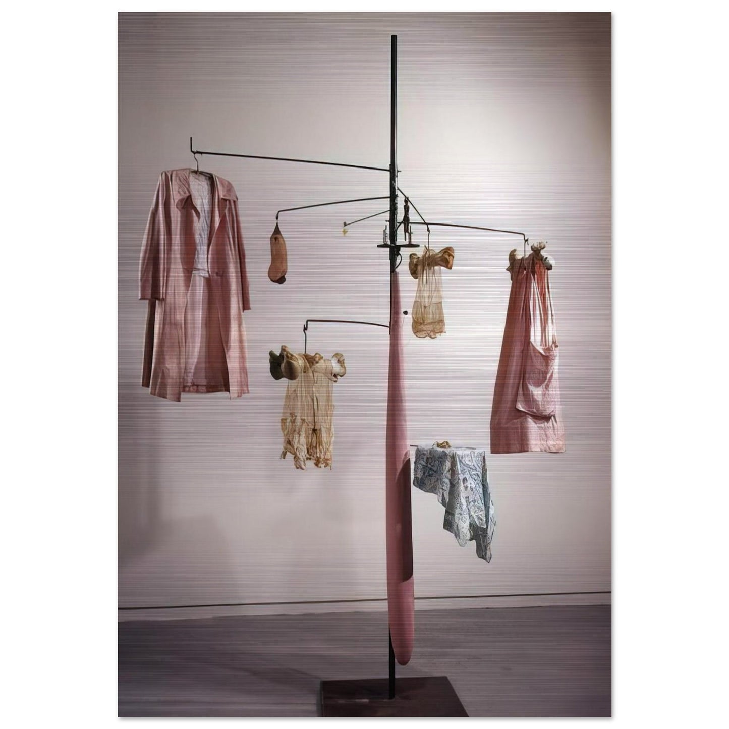 PINK DAYS AND BLUE DAYS 1997 - Louise Bourgeois Brushed Aluminum Print - 70x100 cm / 28x40 inches | Louise Bourgeois Aluminum Print | Louise Bourgeois Prints