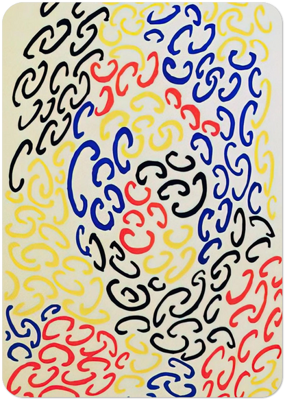 COMPOSITION 10 By Sonia Delaunay Pack of 10 Post Cards | Sonia Delaunay Post Cards | A6 (10.5 x 14.8 cm) - 4.1 x 5.8 inches