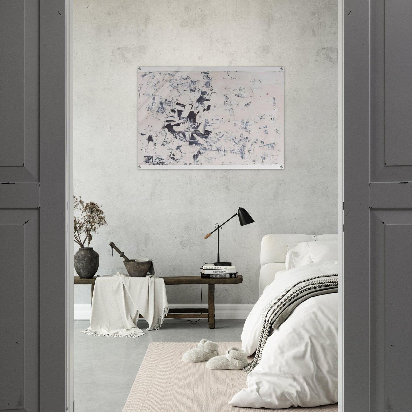 Untitled Free Structures - 1960 - Charlotte Posenenske Acrylic Print - 70x100 cm / 28x40″ inches