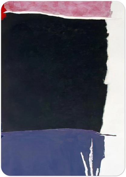 Infinity Field, Lefkatos Series II - 1978 By Theodoros Stamos Pack of 10 Post Cards | Theodoros Stamos Post Cards | A6 (10.5 x 14.8 cm) - 4.1 x 5.8 inches