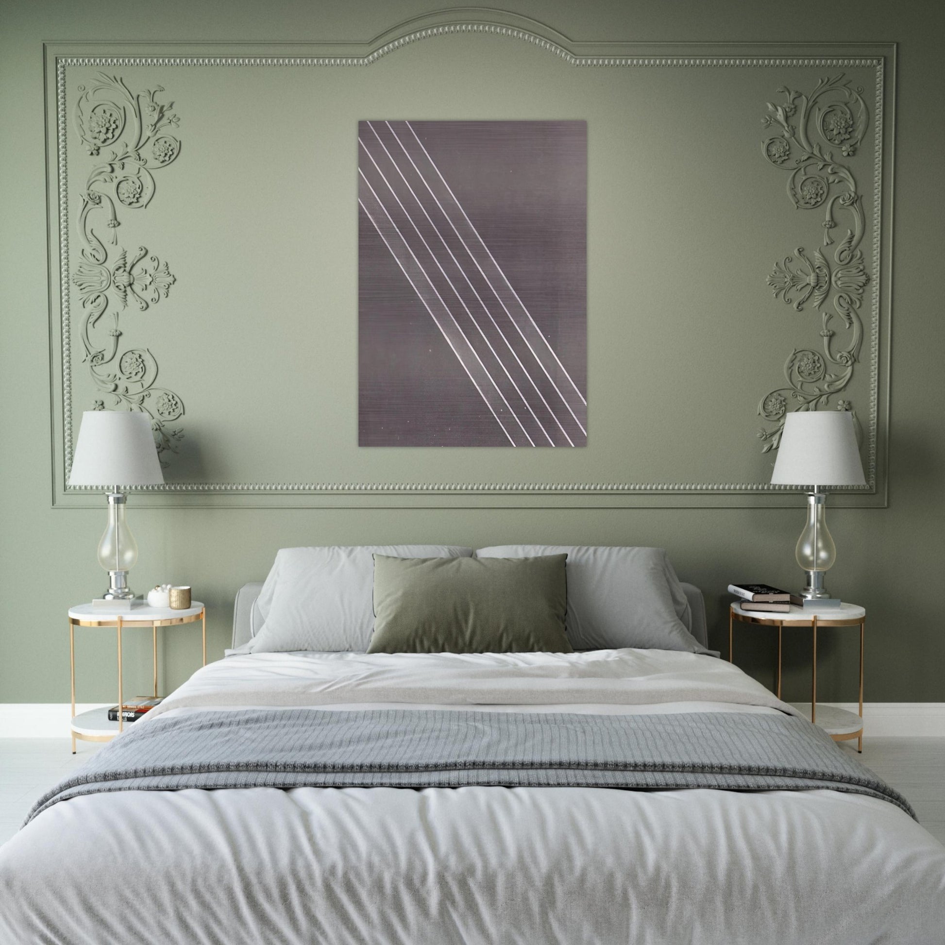 Tempo - Sam Gilliam Brushed Aluminum Print - 70x100 cm / 28x40 inches | Sam Gilliam Aluminum Print | Sam Gilliam Prints