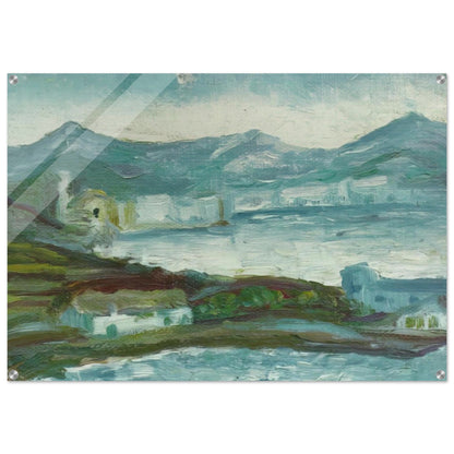 CADAQUES 2 - Salvador Dali Acrylic Print - 70x100 cm / 28x40″ inches