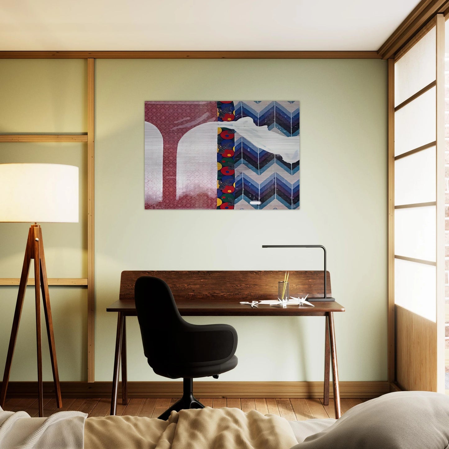 UNTITLED LENS PAINTING 2007 - Sigmar Polke Brushed Aluminum Print - 70x100 cm / 28x40 inches | Sigmar Polke Aluminum Print | Sigmar Polke Prints