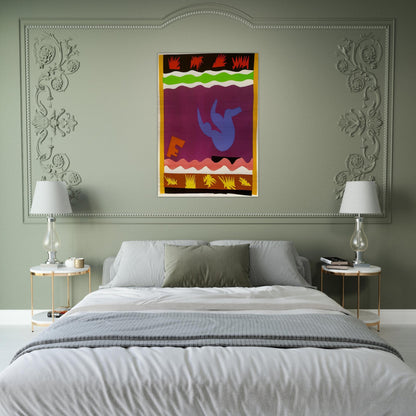 THE TOBOGGAN 1943 - Henri Matisse Brushed Aluminum Print - 70x100 cm / 28x40 inches | Henri Matisse Aluminum Print | Henri Matisse Prints