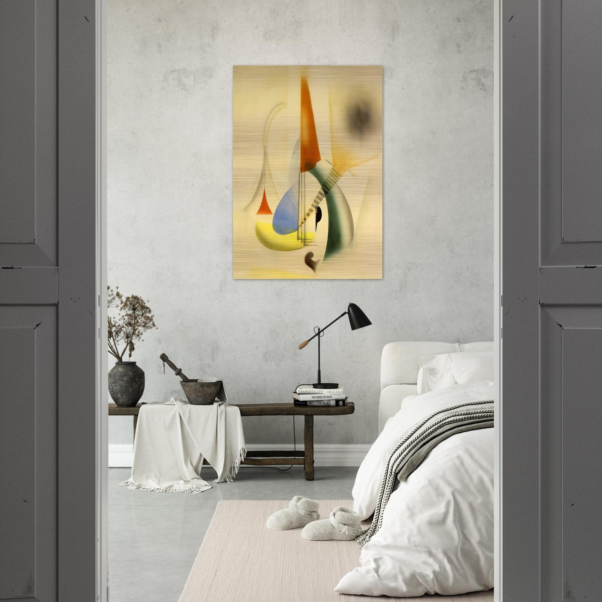 JAZZ - Man Ray Brushed Aluminum Print - 70x100 cm / 28x40 inches | Man Ray Aluminum Print | Man Ray Prints