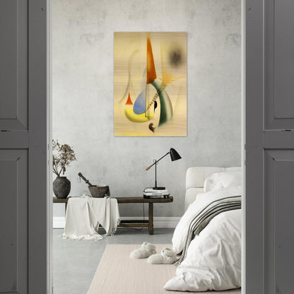 JAZZ - Man Ray Brushed Aluminum Print - 70x100 cm / 28x40 inches | Man Ray Aluminum Print | Man Ray Prints