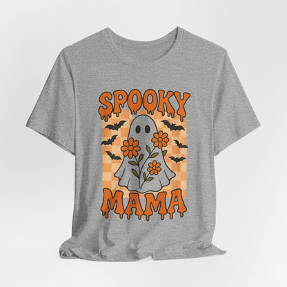 Spooky Mama Groovy Vintage Ghost Halloween Spooky Mom Moeder