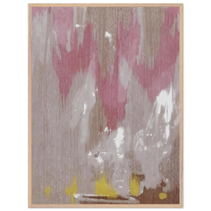 Helen Frankenthaler - Tales of Genji IV - 1998 Wall art - 21x29.7 cm / 8x12" - Premium Wooden Framed Poster With Fine Art Paper-canvas - White frame