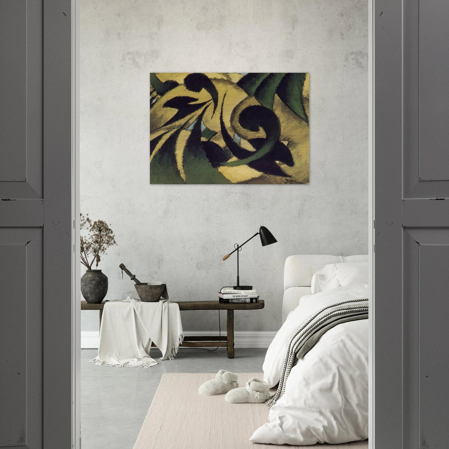 Nature Symbolized - 1911 - Arthur Dove Brushed Aluminum Print - 70x100 cm / 28x40 inches | Arthur Dove Aluminum Print | Arthur Dove Prints