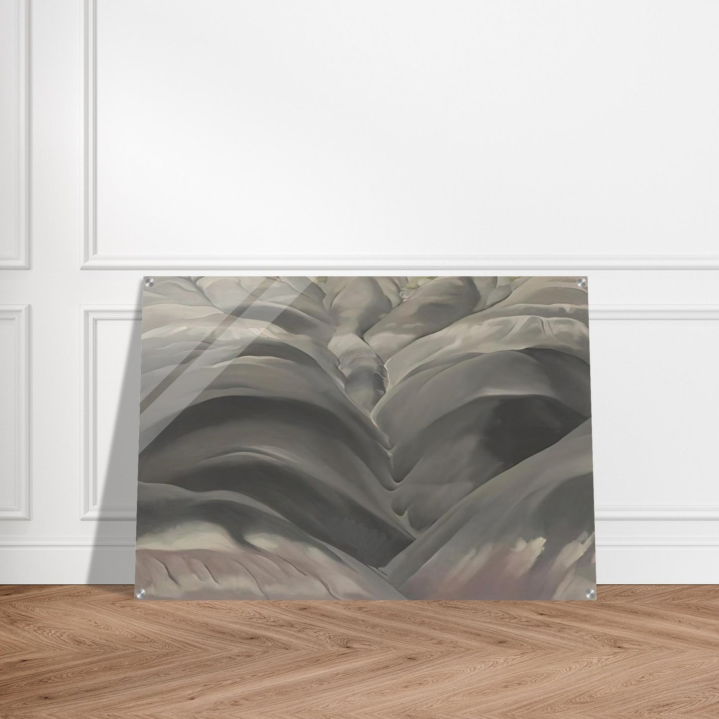 Black Place I - Georgia O'Keeffe Acrylic Print - 70x100 cm / 28x40″ inches