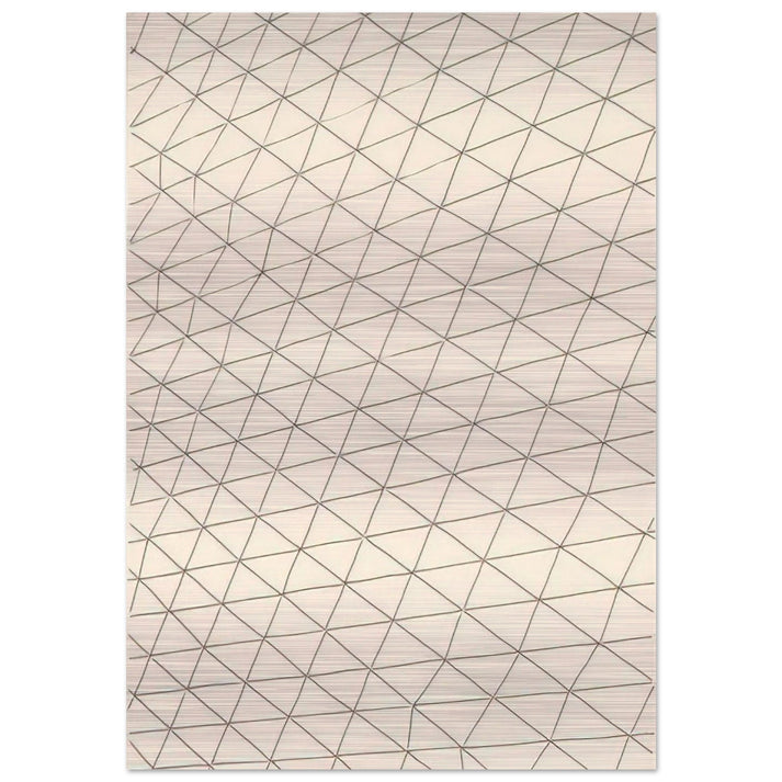 Untitled - 1969 - Gego Brushed Aluminum Print - 70x100 cm / 28x40 inches | Gego Aluminum Print | Gego Prints