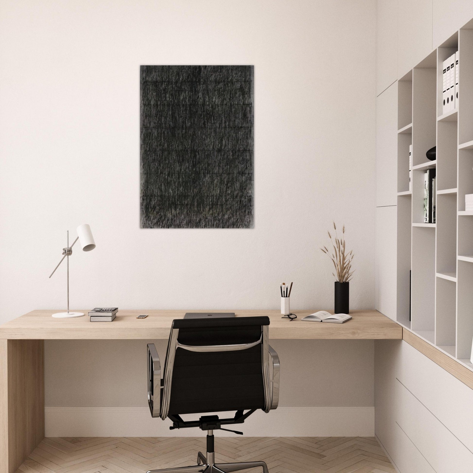 UNTITLED 1971 - Gotthard Graubner Brushed Aluminum Print - 70x100 cm / 28x40 inches | Gotthard Graubner Aluminum Print | Gotthard Graubner Prints