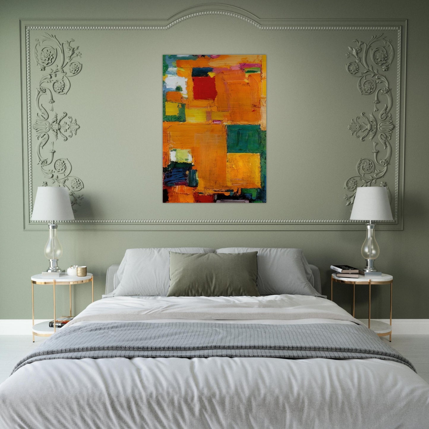 Kaleidos - Hans Hofmann Brushed Aluminum Print - 70x100 cm / 28x40 inches | Hans Hofmann Aluminum Print | Hans Hofmann Prints