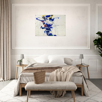 Untitled  SF59-531  - Sam Francis Acrylic Print - 70x100 cm / 28x40″ inches | Sam Francis Wall Art | Sam Francis Prints