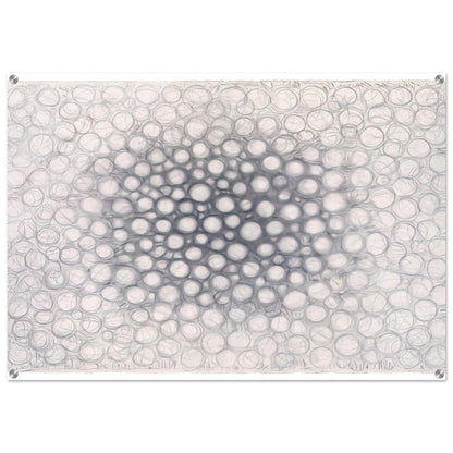 Light Gathers to the Question of No - Richard Pousette-Dart Acrylic Print - 70x100 cm / 28x40″ inches