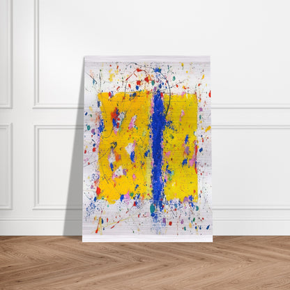 Light in Itself - Sam Francis Brushed Aluminum Print - 70x100 cm / 28x40 inches | Sam Francis Aluminum Print | Sam Francis Prints