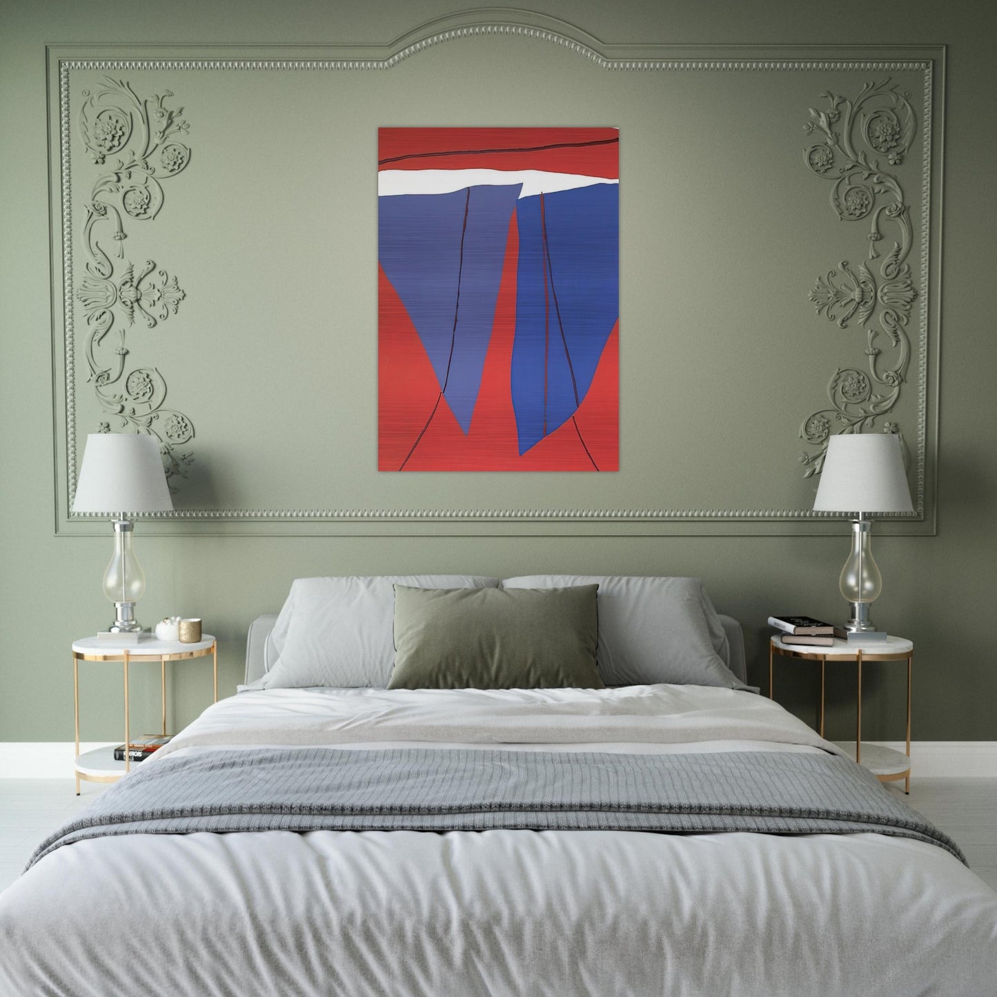 Spring - 1984 - Ray Parker Brushed Aluminum Print - 70x100 cm / 28x40 inches | Ray Parker Aluminum Print | Ray Parker Prints