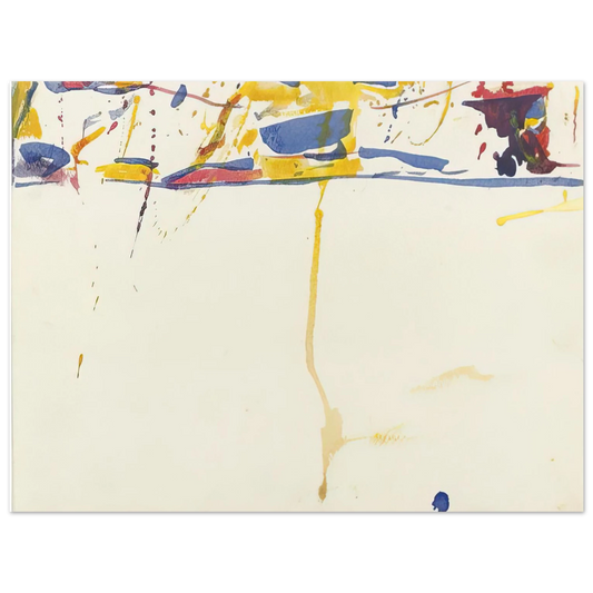 Sam Francis - SF59-040  75x100 cm / 30x40inches Fine Art Poster