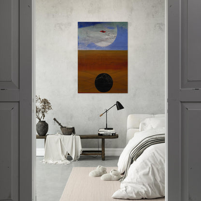 Sea and Sun - Max Ernst Brushed Aluminum Print - 70x100 cm / 28x40 inches | Max Ernst Aluminum Print | Max Ernst Prints