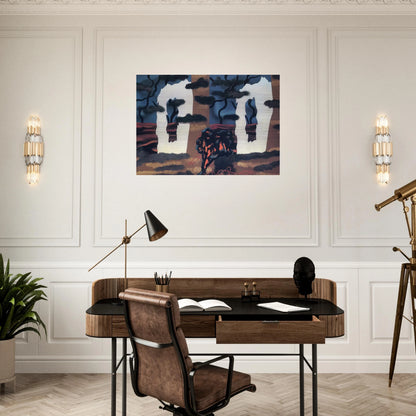 A TASTE OF THE INVISIBLE 1927 - Rene Magritte Brushed Aluminum Print - 70x100 cm / 28x40 inches | Rene Magritte Aluminum Print | Rene Magritte Prints