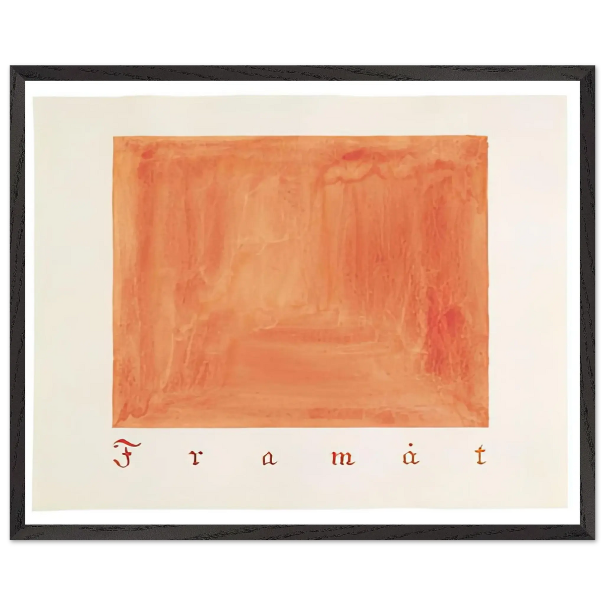 Hilma af Klint - FORWARDS PARCIFAL SERIES GROUP 2 SECTION 4 THE CONVOLUTE OF THE PHYSICAL PLANE 1916 Wall art - 21x29.7 cm / 8x12" - Premium Wooden Framed Poster With Fine Art Paper - Wood frame