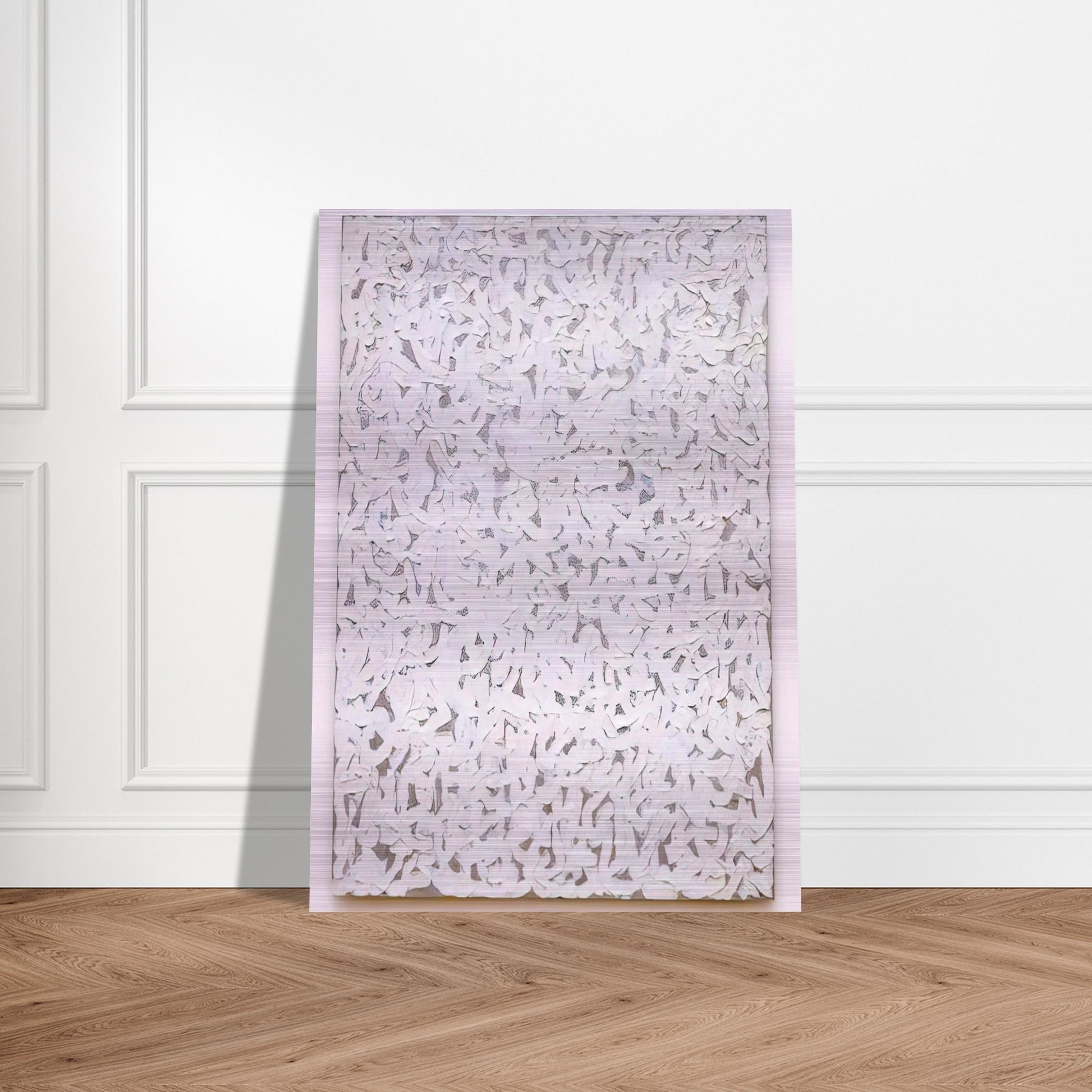 Points - 1963 - Robert Ryman Brushed Aluminum Print - 70x100 cm / 28x40 inches | Robert Ryman Aluminum Print | Robert Ryman Prints